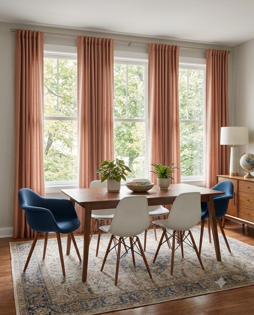 Zebra Blinds Room Design