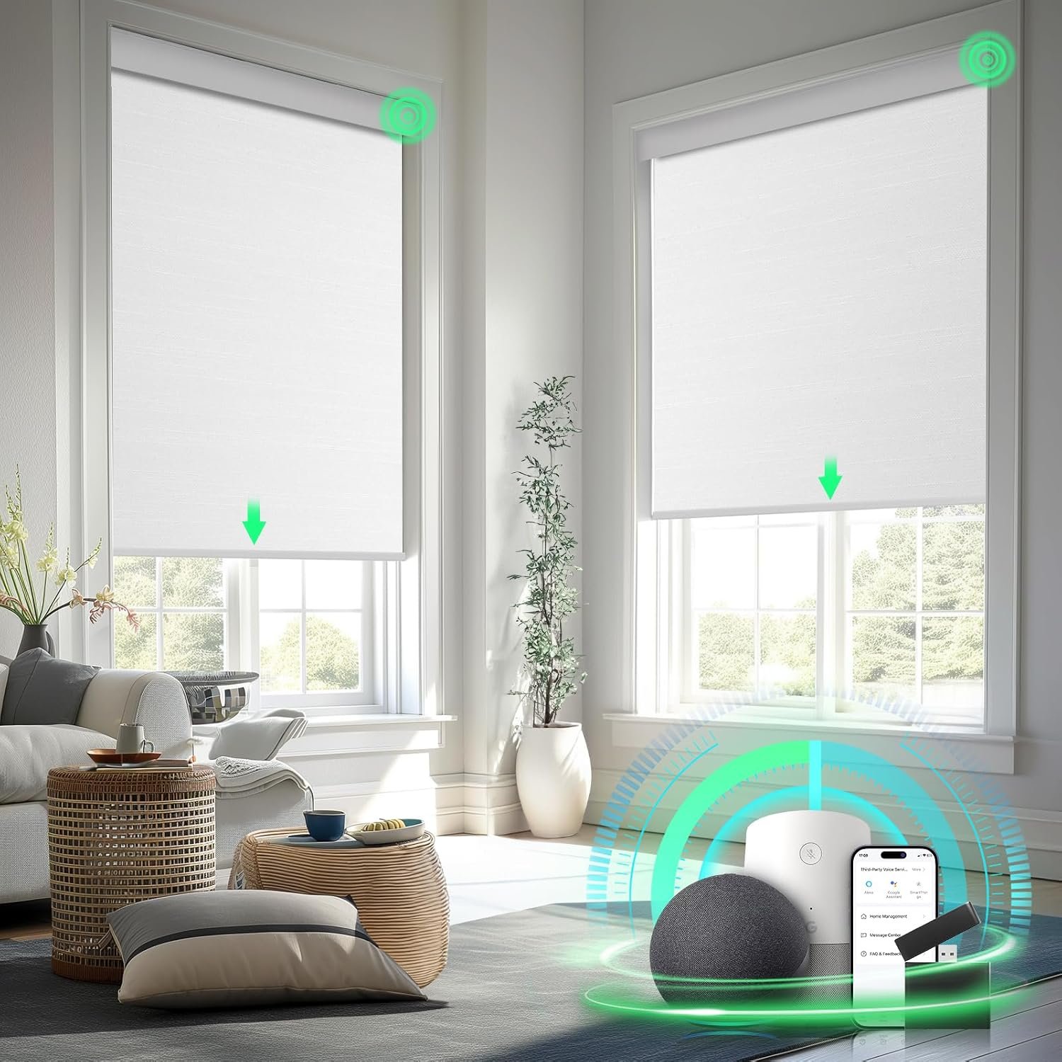 MOTORIZED BLINDS Room Design